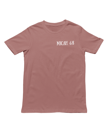 Wrighteous Wear T-Shirt Mauve / S God Has a Purpose Christian tee