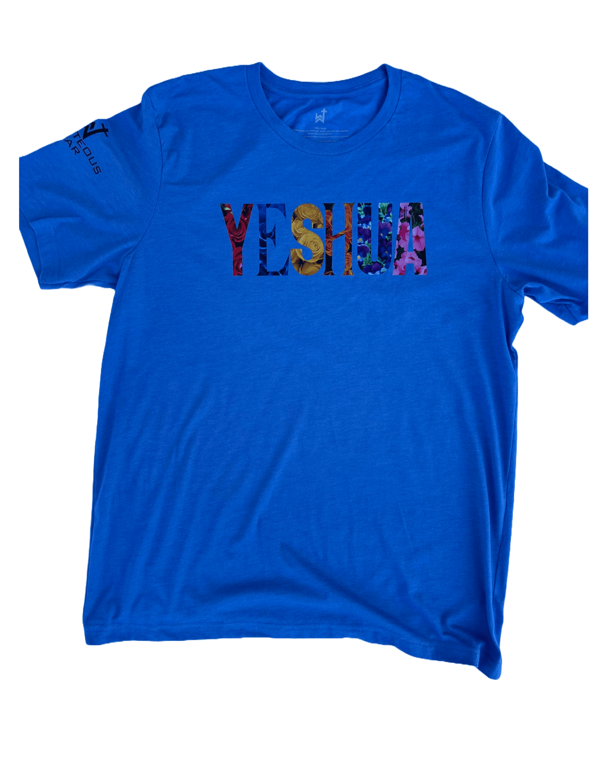 Wrighteous Wear T-Shirt S / Blue Yeshua tee