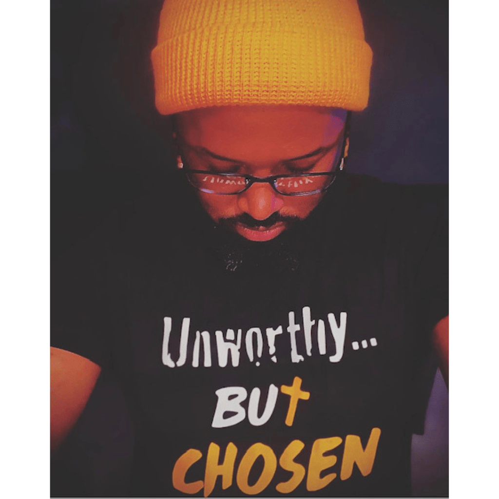 Wrighteous Wear T-Shirt Unworthy but Chosen Unisex Christian T-Shirt
