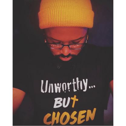 Wrighteous Wear T-Shirt Unworthy but Chosen Unisex Christian T-Shirt