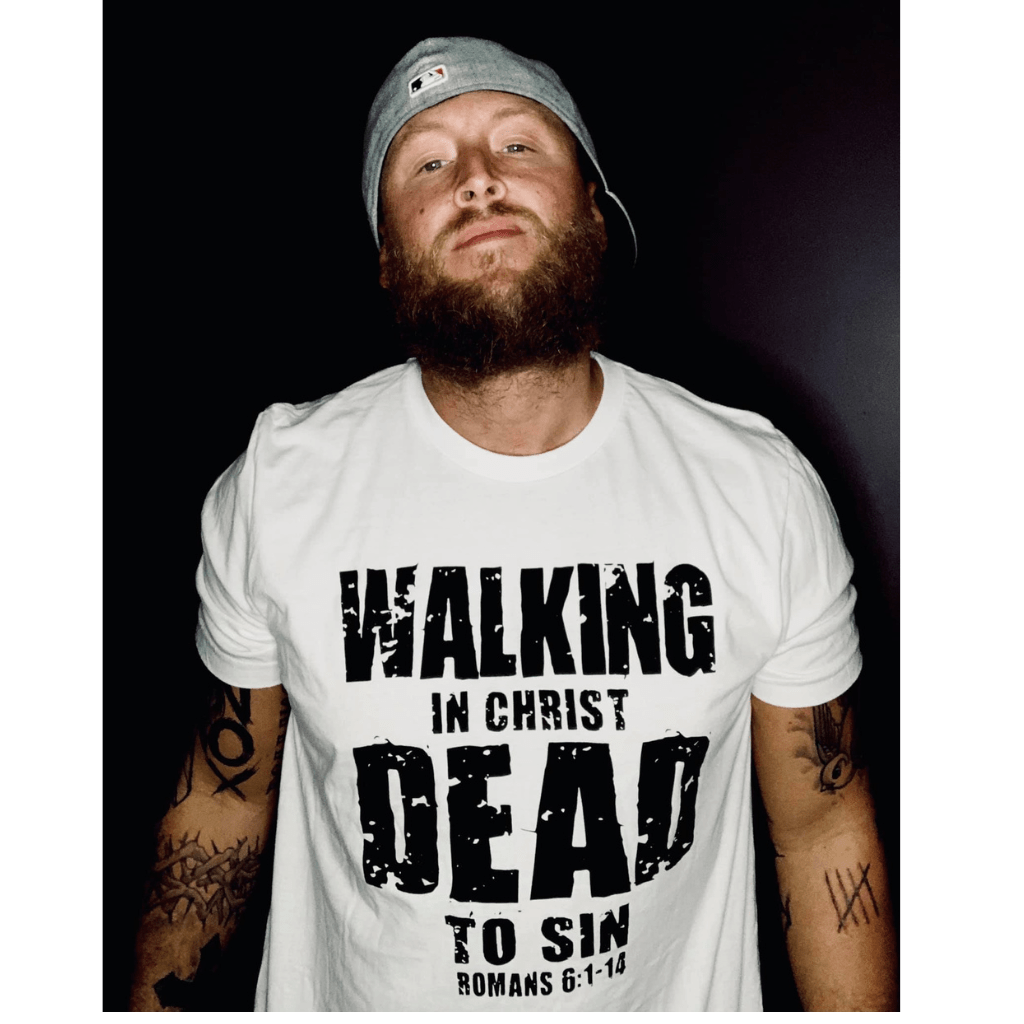 Wrighteous Wear T-Shirt Walking Dead to Sin Unisex Christian T-shirt