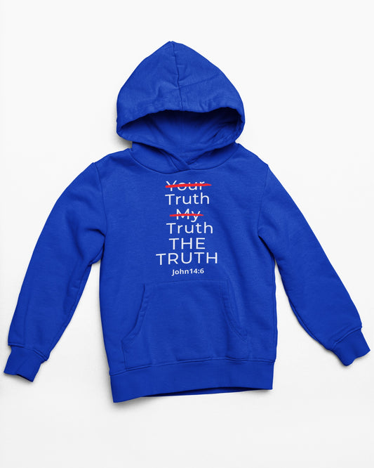 The Truth Unisex Christian Hoodie Blue / S