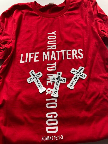 Your Life Matters Christian Sticker