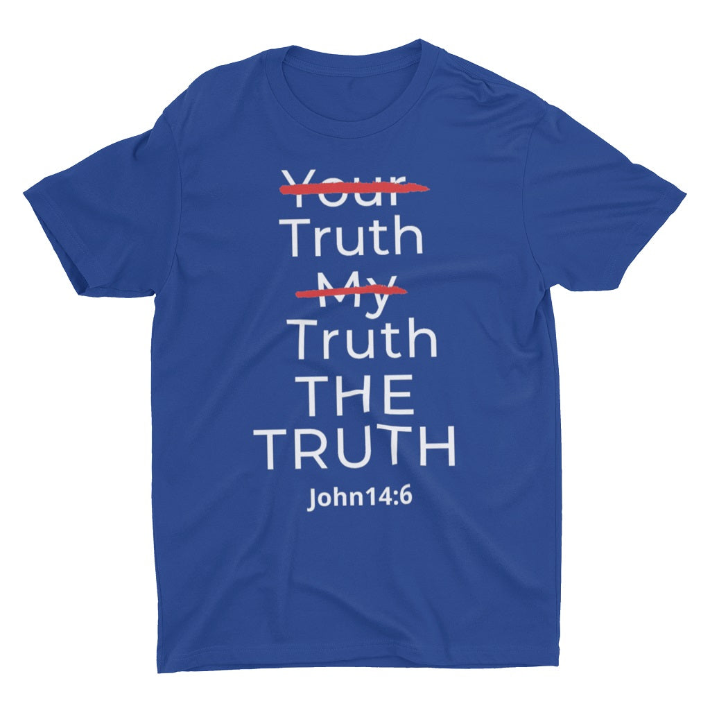 The Truth Unisex Christian T-shirt S / Blue