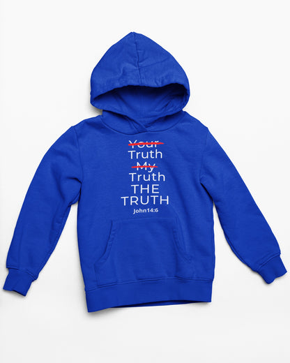 Wrighteous Wear Hoodie Blue / S The Truth Unisex Christian Hoodie
