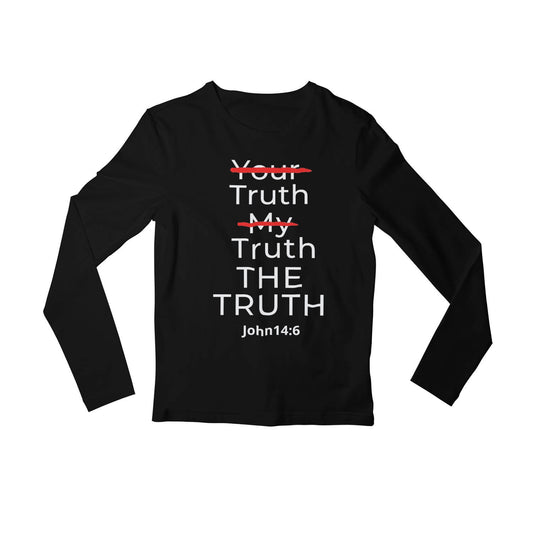 Wrighteous Wear T-Shirt Black / S The Truth Unisex Christian Long Sleeve T-Shirt